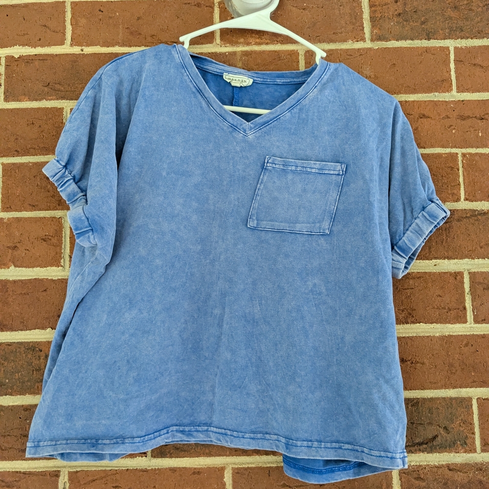 Hayden Light Blue Kids Tee
